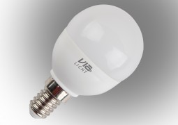 Vialicht 5,5W (40W) Led Damla Ampul E14 470lm 2700K