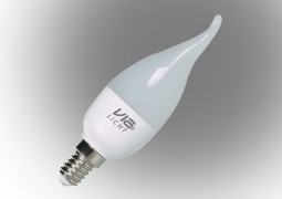 Vialicht 5,5W (40W) Led Mum Kıvrık Ampul E14 470lm 2700K