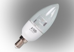 Vialicht 5W (40W) Led Mum Şeffaf Ampul E14 350lm 3000K